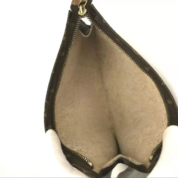 AUTH Louis Vuitton Monogram Cosmetics Pouch (Bucket GM) Purse - Picture 8 of 8